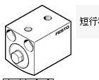 ADVC-16-10-A-P，德國(guó)費(fèi)斯托FESTO短行程氣缸