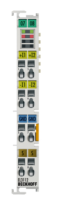 BECKHOFF/倍福輸出端子模塊IE4112，使用電壓