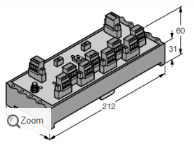 JRBS-40SC-8C/EX接線盒，德國turck品牌