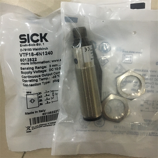 施克SICK圓柱形光電傳感器VTE18-4P4240安裝尺寸